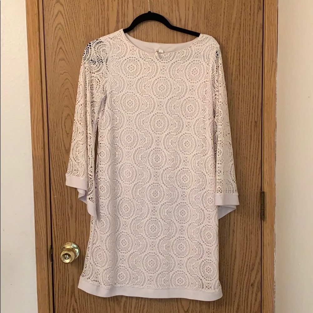 Ivory lace dress